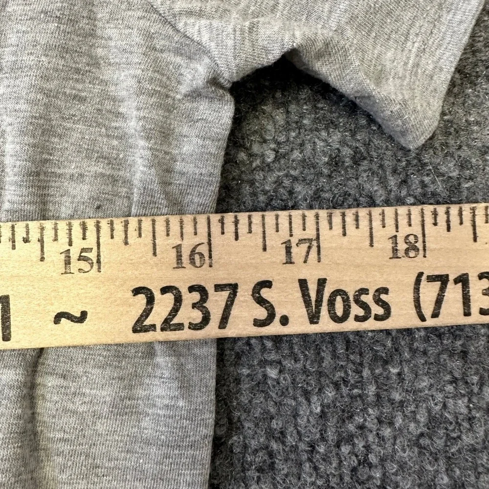 Nike T-Shirt Womens Size S Gray Dri-Fit Viscose Blend Just Do It Athletic Tee